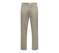 ONLY & SONS Onsmark Regular 0209 - Pantaloni Noos, Cachi Vintage., 29W x 32L