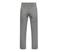 ONLY & SONS Onsmark Regular 0209 - Pantaloni Noos, Melange Grigio Medio, 38W x 32L