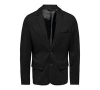 ONLY & SONS ONSMARK Slim 0209. Blazer Noos, Nero, L Uomo