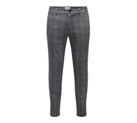 ONLY & SONS Onsmark Slim Check 020919-Pantaloni da Donna Pantaloni in Tessuto, Abito Blues, 32W x 32L Uomo
