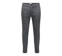 ONLY & SONS Onsmark Slim Check 020919 - Pantaloni da Uomo Noos, Abito Blues, 33W x 30L