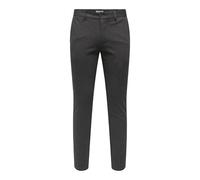Only & Sons Onsmark Slim Check 020960 Pant Noos 020960-Pantaloni, Chicco di caffè, 28W x 34L Uomo