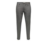 ONLY & SONS Onsmark Slim Ditsy 020934 - Pantaloni da Uomo Noos, Demitasse, 30W x 32L