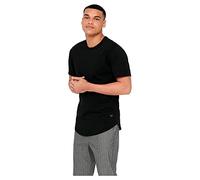 Only & Sons Onsmatt Longy SS Tee Noos T-Shirt, Nero, 4XL Uomo