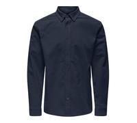 ONLY & SONS Onsmichael 18w Reg Cord Stretch LS Shirt Camicia a Maniche Lunghe, Blazer Blu Marine, XL Uomo