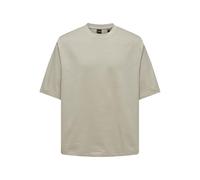 ONLY & SONS Onsmillenium Ovz SS Tee Noos T-Shirt, Rivestimento Argento, XS Uomo
