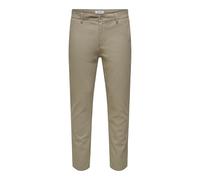 ONLY & SONS Onsnicky Pete Slim 0241 Pant 0241-Pantaloni, Cincillà, 31W x 30L Uomo