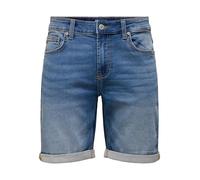 ONLY & SONS Onsply Jog MBD 0024 ANA DNM Shorts Noos Pantaloncini di Jeans, Media Blu Denim, L Uomo