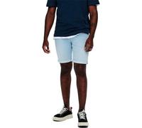 Only & Sons - Pantaloncini di jeans lavaggio chiaro-Blu L