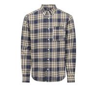 ONLY & SONS Onsral LS Slim Check Shirt Camicia Casual da Uomo, Kangaroo/Checks: Dress Blues, XS