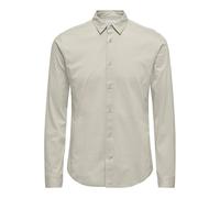 ONLY & SONS Onsrobin B/U LS - Maglietta Elasticizzata Noos Frml, Stregata dalla Luna, XS