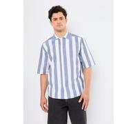 Only & Sons - ONSTES RLX CTN SLUB STRIPE SS SHIRT Blu - Abbigliamento L Blu