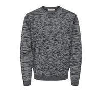 Only & Sons Onstrak Reg LS Crew Neck Knit da Uomo, Gessato Grigio, M