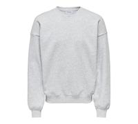 ONLY & SONS Onsturner VTG Crew Neck Sweat Cbo Noos Maglia di Tuta, Chiaro Grigio Melange, L Uomo