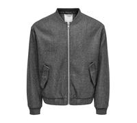 ONLY & SONS Onsworf Life Bomber Jacket Tw, Grigio, M Uomo