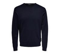 Only & Sons ONSWYLER Life LS Crew Knit Noos, Navy Scuro, M Uomo