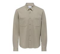 ONLY & SONS Overshirt Onsmark 0209 Noos-Maglietta Oversize, Cachi Vintage, XXL Uomo