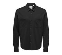 ONLY & SONS Overshirt Onsmark 0209 Noos-Maglietta Oversize, Nero, XXL Uomo
