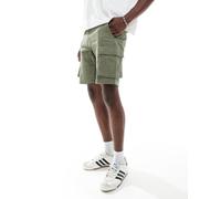 ONLY & SONS - Pantaloncini cargo verdi-Verde XS