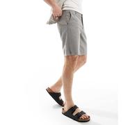 ONLY & SONS ONSMARK 0011 Cotton Linen Shorts Noos Pantaloncini Chino, Castor Gray, M Uomo