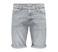 ONLY & SONS Onsply MGD 8774 Pantaloncini Tai DNM Noos, Denim Grigio Medio, XL Uomo