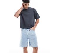 ONLY & SONS - Pantaloncini di jeans ampi lavaggio blu chiaro L