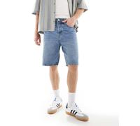 ONLY & SONS - Pantaloncini di jeans ampi lavaggio chiaro-Blu L