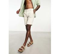Only & Sons - Pantaloncini eleganti in jersey beige-Neutro XS