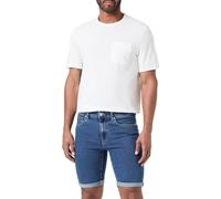 Only & Sons Pantaloncini Jeans da Uomo, Media Blu Denim, S
