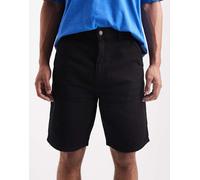 ONLY & SONS - Pantaloncini neri stile carpentiere-Nero M