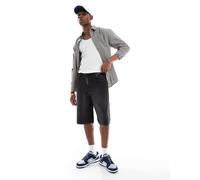 ONLY & SONS - Pantaloncini taglio lungo larghi color nero slavato M