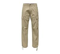 ONLY & SONS - Pantalone Cargo Ray Life 0020 Ribstop - - Trousers - Uomo - Verde - W33