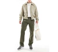 ONLY & SONS - Pantaloni cargo dritti kaki-Blu navy W31 L34