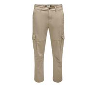Only & Sons Pantaloni cargo 'ONSDean' camoscio Uomo Only & Sons 34x34 camoscio