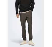 Only & Sons - Pantaloni color teak-Marrone W28 L30