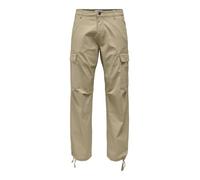 ONLY & SONS Pantaloni da Uomo ONSRAY Taglio Ampio, Cincillà, 32W x 32L