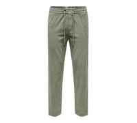 ONLY & SONS Onslinus Tap Corduroy 0185 Pant Noos 0185-Pantaloni, Castor Gray, XS Uomo
