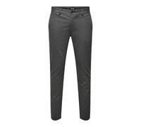 Only & Sons Pantaloni Uomo, Nero, W34 / L32