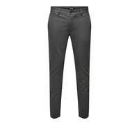 Only & Sons Pantaloni Uomo, Nero, W38 / L32