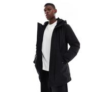 ONLY & SONS - Parka waterproof nero con cappuccio XS