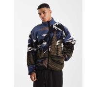 ONLY & SONS - Pile blu chiaro con stampa di paesaggio XS