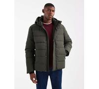 ONLY & SONS - Piumino impermeabile marrone grigio scuro con cappuccio M