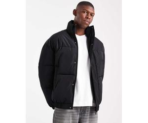 ONLY & SONS - Piumino oversize nero con polsini elasticizzati M