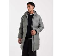 ONLY & SONS - Piumino taglio lungo grigio verde 2XL