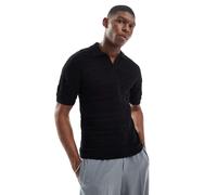 Only & Sons Black Cotton Polo Shirt - IT46 | M