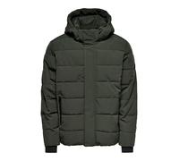 Piumino con cappuccio Only & Sons Cayson Vert L