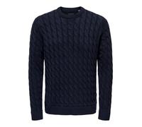 Only & Sons Pullover 'Kicker' navy Uomo - PROMO - Pullover e cardigan - Pullover - Pullover girocollo Only & Sons XL
