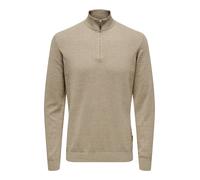 Only & Sons Pullover 'ONSLoui' beige scuro Uomo - Abbigliamento - Pullover e cardigan - Pullover - Pullover dolcevita Only & Sons S
