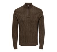 Only & Sons Pullover 'ONSLoui' cioccolato Uomo - Abbigliamento - Pullover e cardigan - Pullover - Pullover dolcevita Only & Sons M
