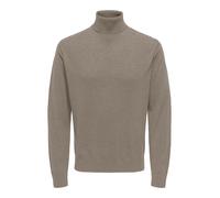 Only & Sons Pullover 'ONSLoui' marrone chiaro Uomo - Abbigliamento - Pullover e cardigan - Pullover - Pullover dolcevita Only & Sons XL